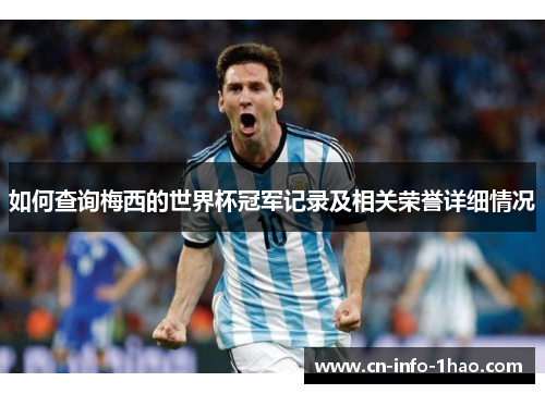 如何查询梅西的世界杯冠军记录及相关荣誉详细情况